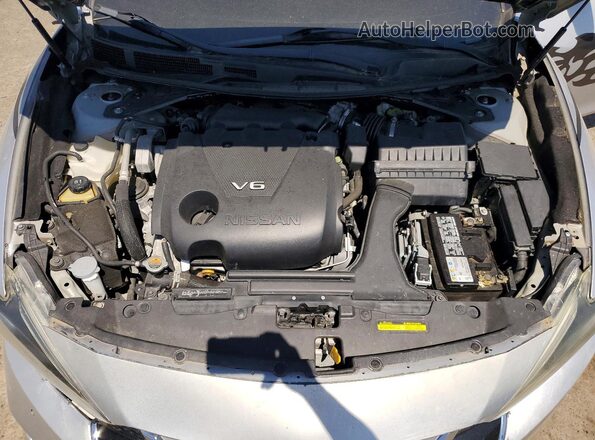 1N4AA6AP3HC373193 2017 NISSAN MAXIMA Silver Widok komory silnika