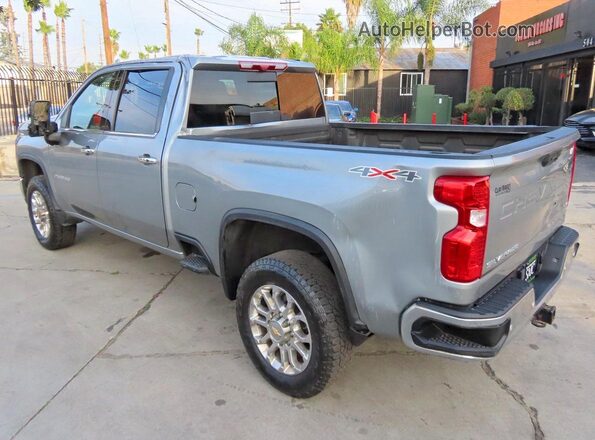 2GC4YPEY4R1267354 2024 CHEVROLET SILVERADO Gray Front view