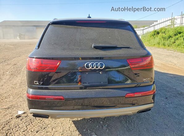 WA1LAAF72JD022946 2018 AUDI Q7 Черный Вид салона спереди