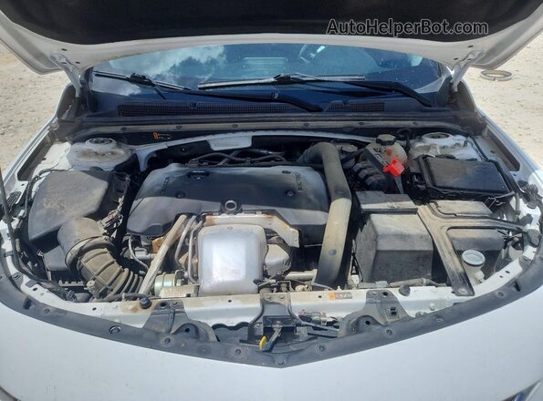 1G1ZE5SX4JF287110 2018 CHEVROLET MALIBU White ძრავის განყოფილების ხედი