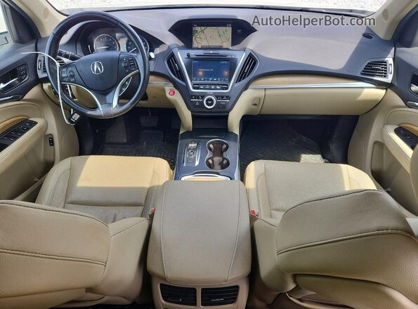 5J8YD3H31LL008328 2020 ACURA MDX Белый Вид щитка приборов