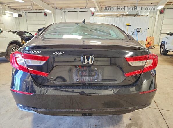 1HGCV1F4XJA110534 2018 HONDA ACCORD Black 