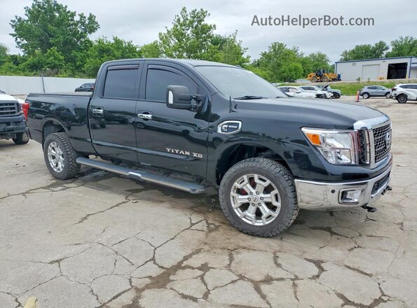 1N6BA1F47HN521802 2017 NISSAN TITAN Black Դիմացի տեսք
