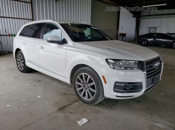 WA1LAAF7XJD012990 2018 AUDI Q7 White 