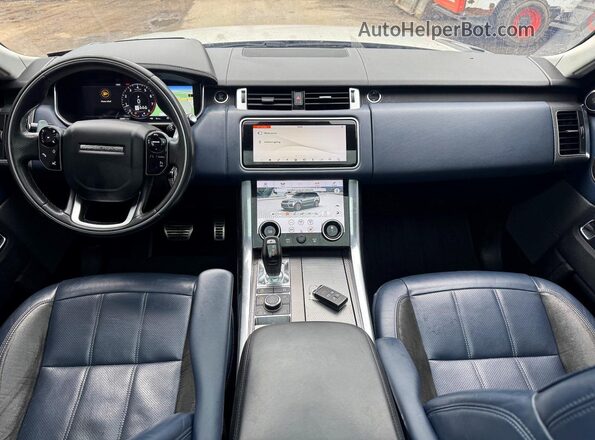 SALWR2RE9KA855800 2019 LAND ROVER RANGE White Հետևի նստատեղերի տեսք