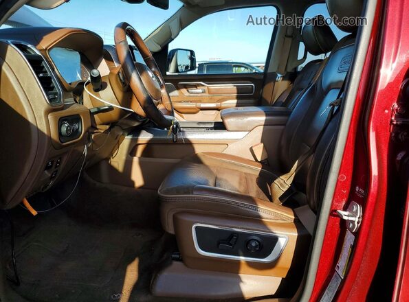 1C6SRFKT9MN568658 2021 RAM 1500 Red Вид панелі приладів
