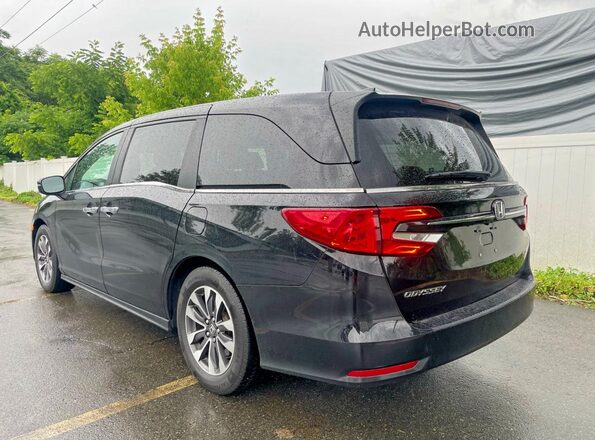 5FNRL6H74NB026354 2022 HONDA ODYSSEY Black უკანა მარჯვენა
