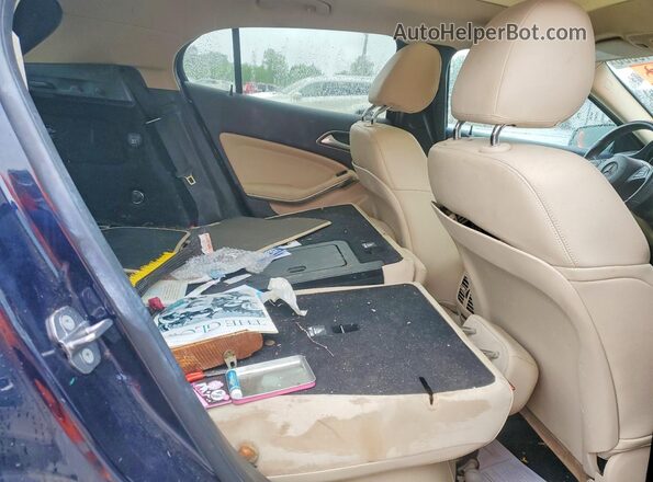 WDCTG4GB6KU003546 2019 MERCEDES-BENZ GLA Blue Engine compartment view