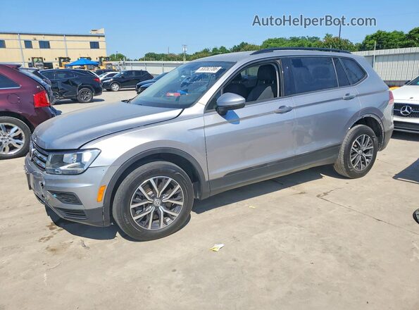 3VV1B7AX9MM029147 2021 VOLKSWAGEN TIGUAN Silver Задня ліва чверть