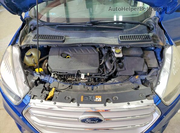 1FMCU9GD9JUA50769 2018 FORD ESCAPE Синий 