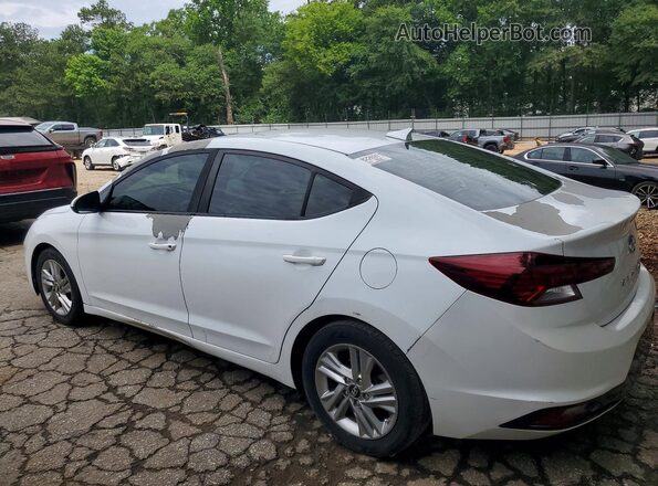 5NPD84LF5KH416987 2019 HYUNDAI ELANTRA White Trasero derecho