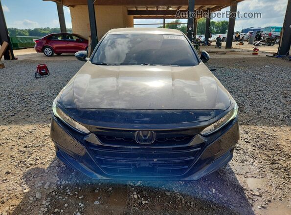 1HGCV1F36JA242827 2018 HONDA ACCORD Black 