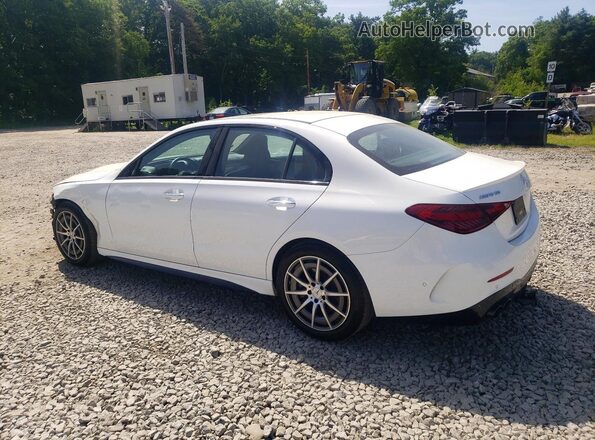 W1KAF8HB3SR272523 2025 MERCEDES-BENZ C-CLASS White Tył prawy
