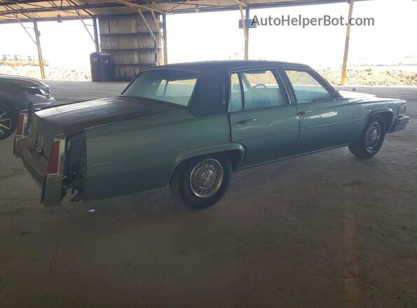 6D69S7Q312511 1977 CADILLAC DEVILLE Green Rear right