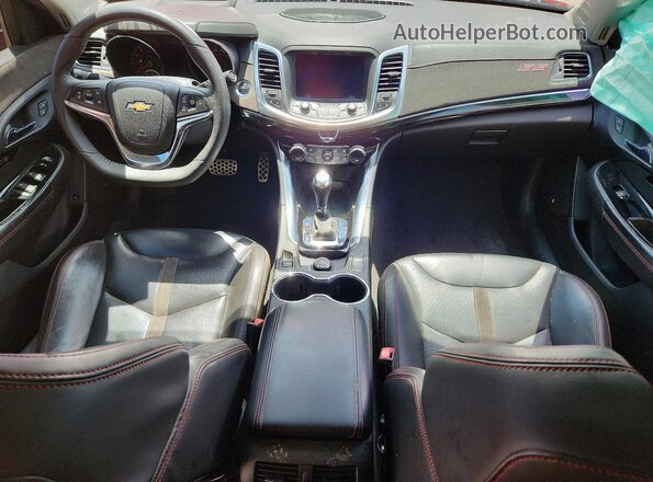 6G3F15RW5GL208088 2016 CHEVROLET SS Red 