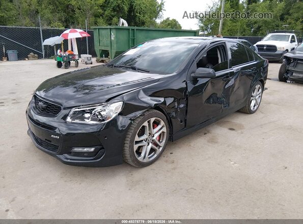 6G3F15RW5HL300951 2017 CHEVROLET SS Black Przód lewy