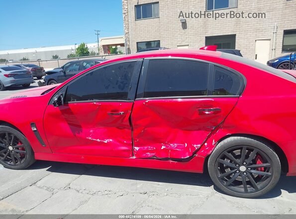 6G3F15RW6HL300733 2017 CHEVROLET SS Red წინა ხედი