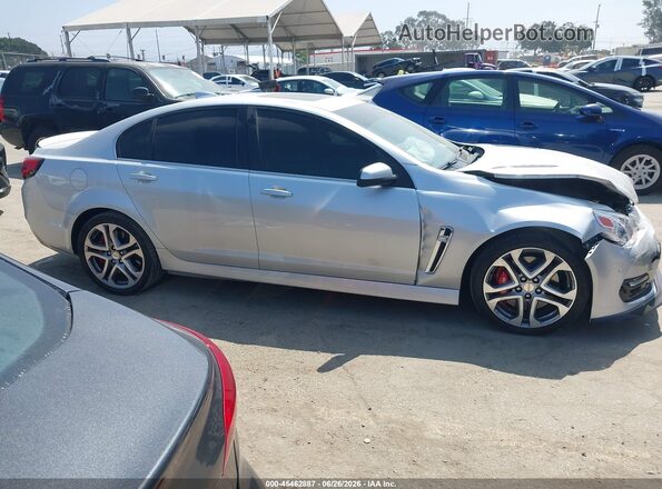 6G3F15RWXGL229535 2016 CHEVROLET SS Серый Вид задней части салона
