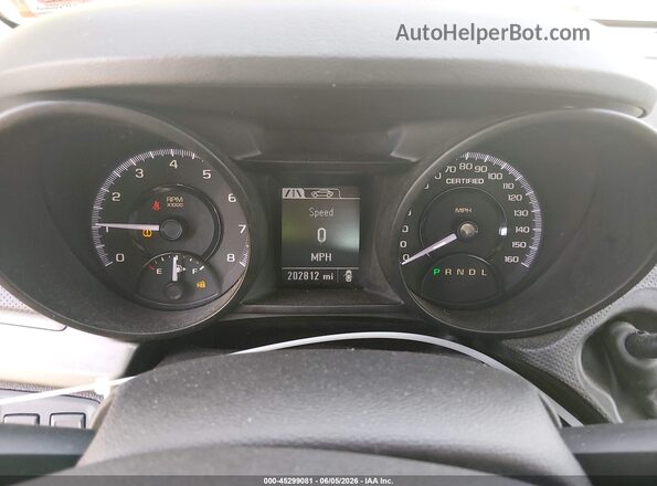 6G3NS5R34GL222191 2016 CHEVROLET CAPRICE White Vista de los asientos traseros