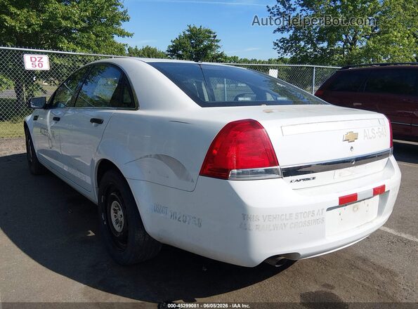 6G3NS5R34GL222191 2016 CHEVROLET CAPRICE White Trasero izquierdo