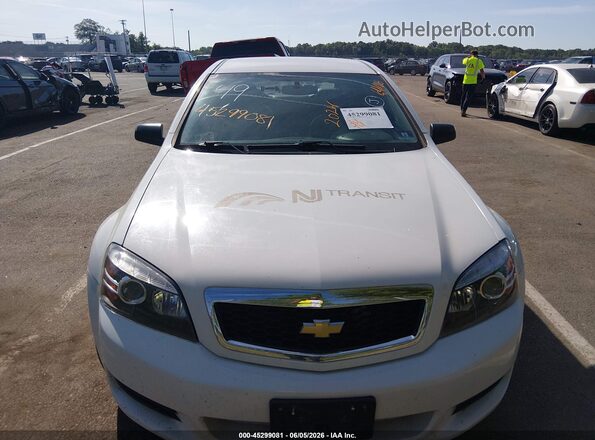 6G3NS5R34GL222191 2016 CHEVROLET CAPRICE White Vista frontal