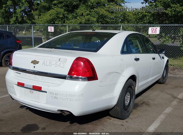6G3NS5R34GL222191 2016 CHEVROLET CAPRICE White Trasero derecho