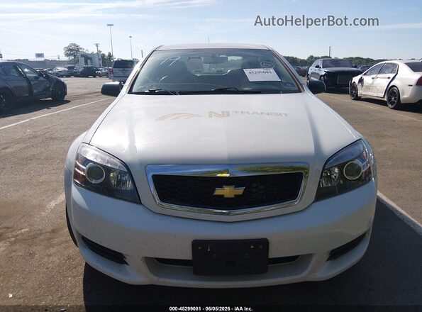6G3NS5R34GL222191 2016 CHEVROLET CAPRICE White Vista del cuadro de instrumentos