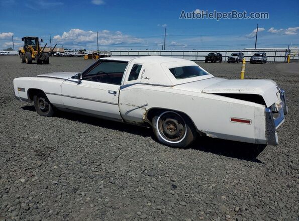 6L47S7Q275968 1977 CADILLAC ELDORADO Белый 