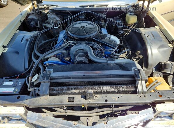 6L67S3Q406340 1973 CADILLAC ELDORADO Кремовый Вид задней части салона