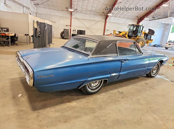 6Y87Z100940 1966 FORD THUNDRBIRD Blue უკანა მარჯვენა