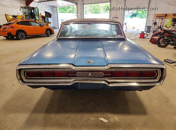 6Y87Z100940 1966 FORD THUNDRBIRD Blue უკანა ხედი