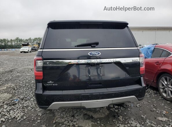 1FMJK2AT0JEA19148 2018 FORD EXPEDITION Black Widok wnętrza z przodu