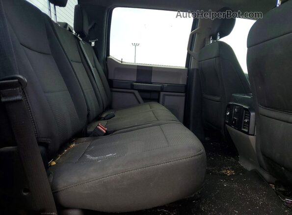 1FTEW1CP9JFD42841 2018 FORD F150 Blue Սալոնի հետևի տեսք