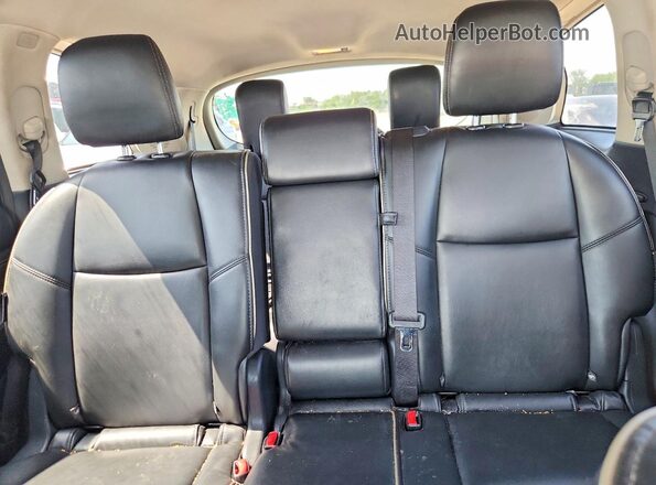 5N1DL0MM7LC531331 2020 INFINITI QX60 Silver Rear interior view