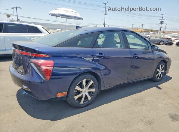 JTDBVRBD3HA001955 2017 TOYOTA MIRAI Blue Front right