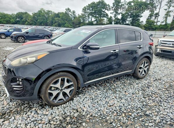 KNDPR3A69H7074965 2017 KIA SPORTAGE Black 
