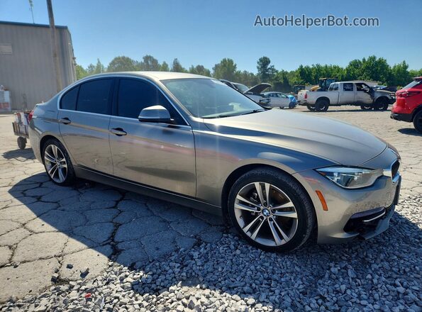 WBA8B9G54JNU98918 2018 BMW 3 SERIES Beige წინა ხედი