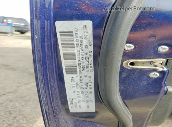 1C6RR7VT9JS205399 2018 RAM 1500 Blue Вид наклейки з VIN-кодом