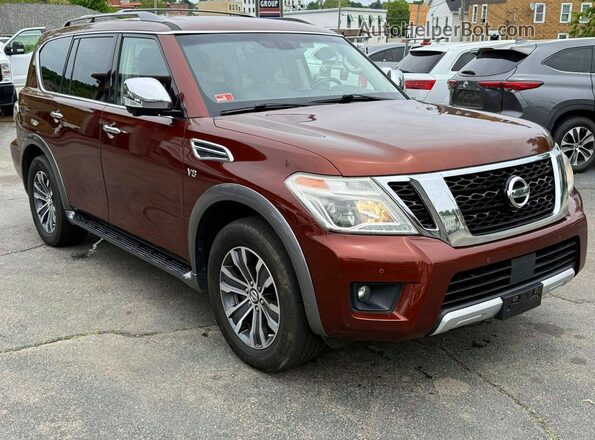 JN8AY2NC8H9501774 2017 NISSAN ARMADA Red 
