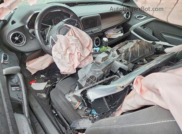 1G1FB1RX3K0159827 2019 CHEVROLET CAMARO Gray 