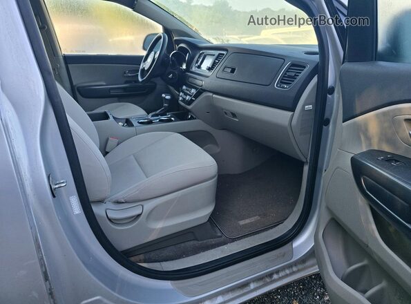 KNDMB5C19K6567109 2019 KIA SEDONA Gray წინა ხედი