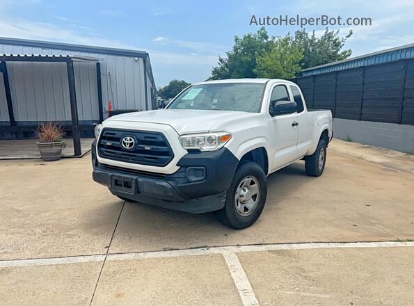 5TFRX5GN2HX098369 2017 TOYOTA TACOMA White Задня права чверть