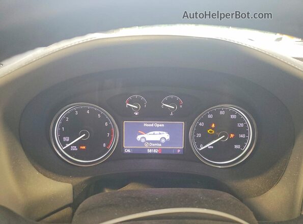 5GAEVAKW2MJ267530 2021 BUICK ENCLAVE White Widok tylnych siedzeń