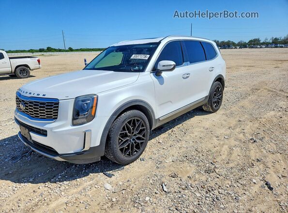 5XYP64HC4LG003498 2020 KIA TELLURIDE White Rear left