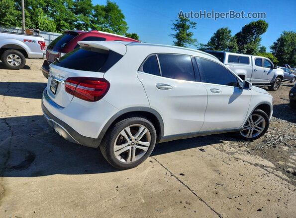 WDCTG4GB5KJ547313 2019 MERCEDES-BENZ GLA Белый Передняя правая четверть