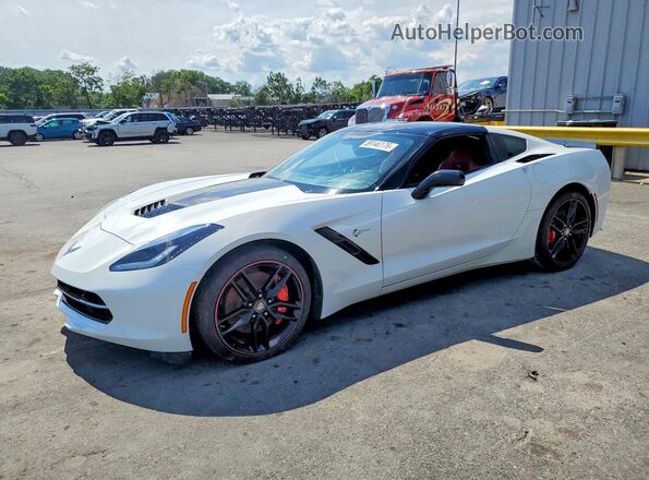 1G1YJ2D78H5107338 2017 CHEVROLET CORVETTE White უკანა მარცხენა