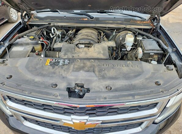 1GNSCBKC7KR125103 2019 CHEVROLET TAHOE Black VIN կոդի պիտակի տեսք