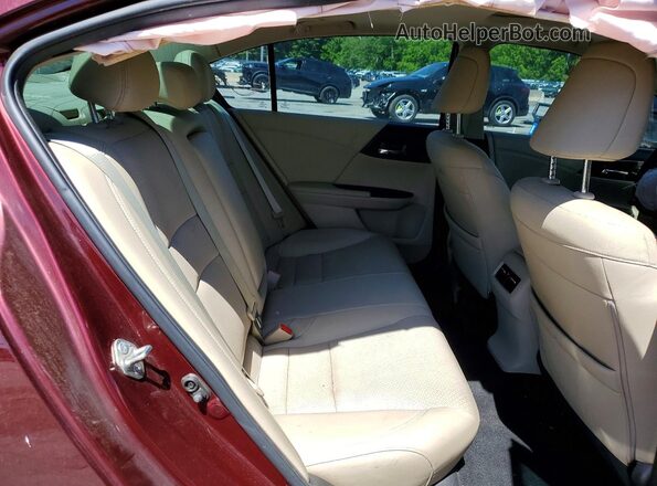 1HGCR2F87HA055287 2017 HONDA ACCORD Maroon 