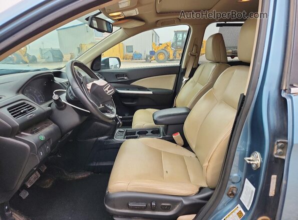 5J6RM4H76GL064020 2016 HONDA CR-V Blue Vista del salpicadero
