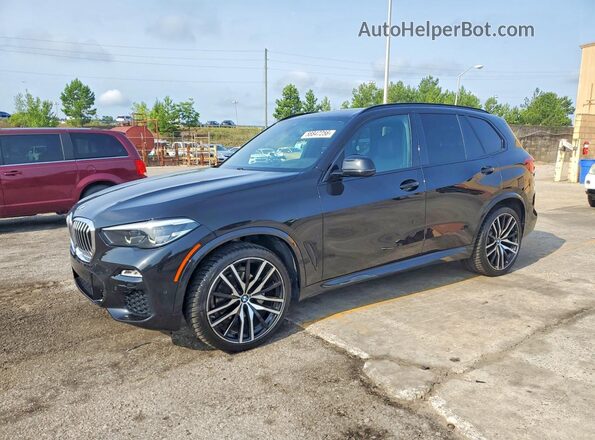 5UXCR6C54KLL36649 2019 BMW X5 Black Rear left